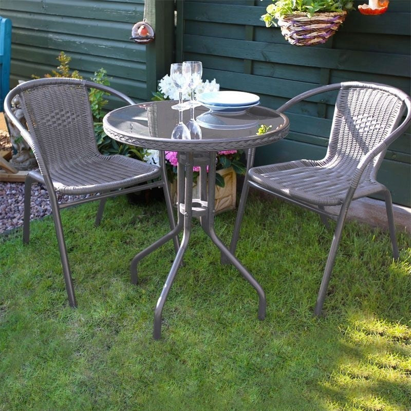 Avignon Garden Bistro Set - 2 Seat - Image 9