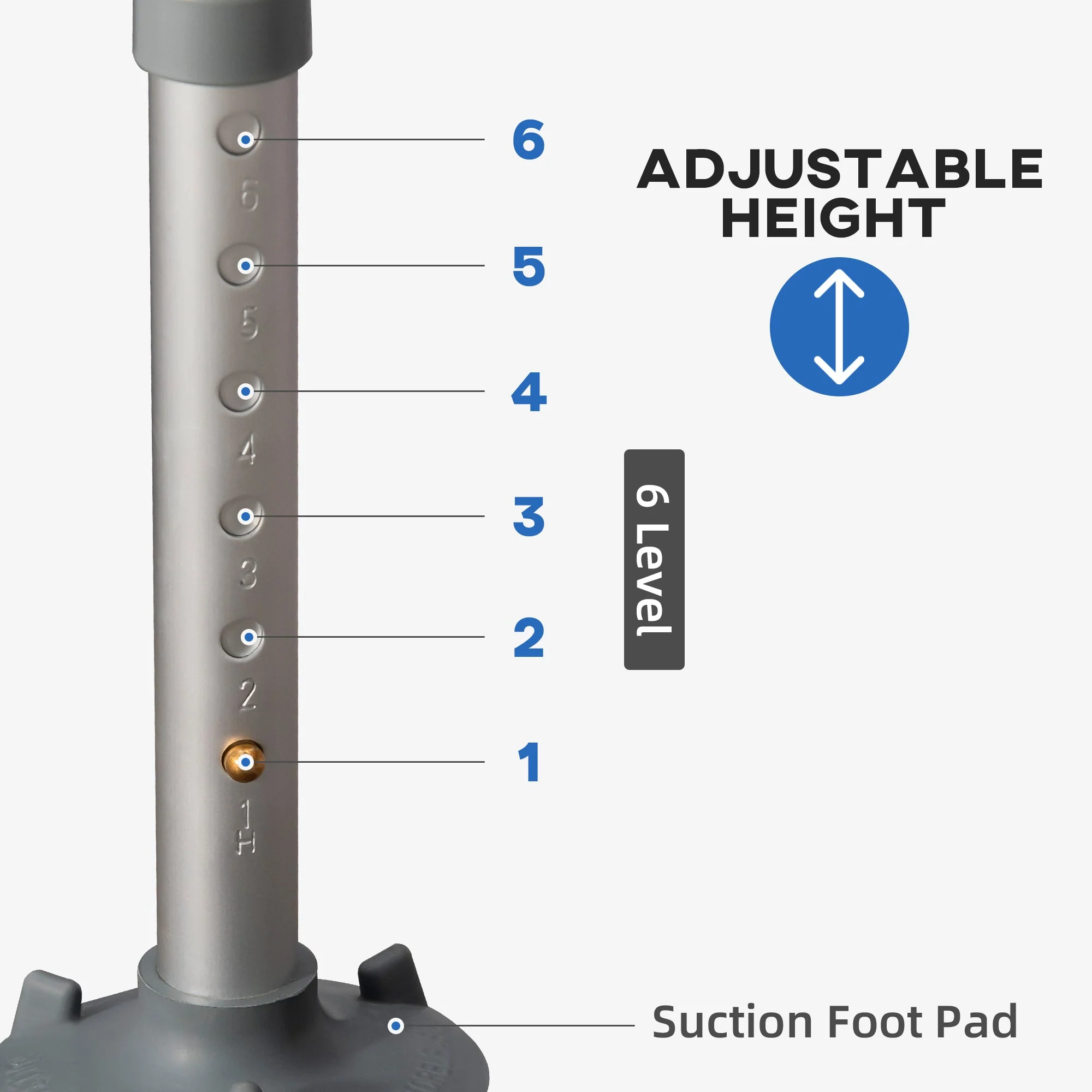 EVA Padded Shower Chair for the Elderly and Disabled - Image 7